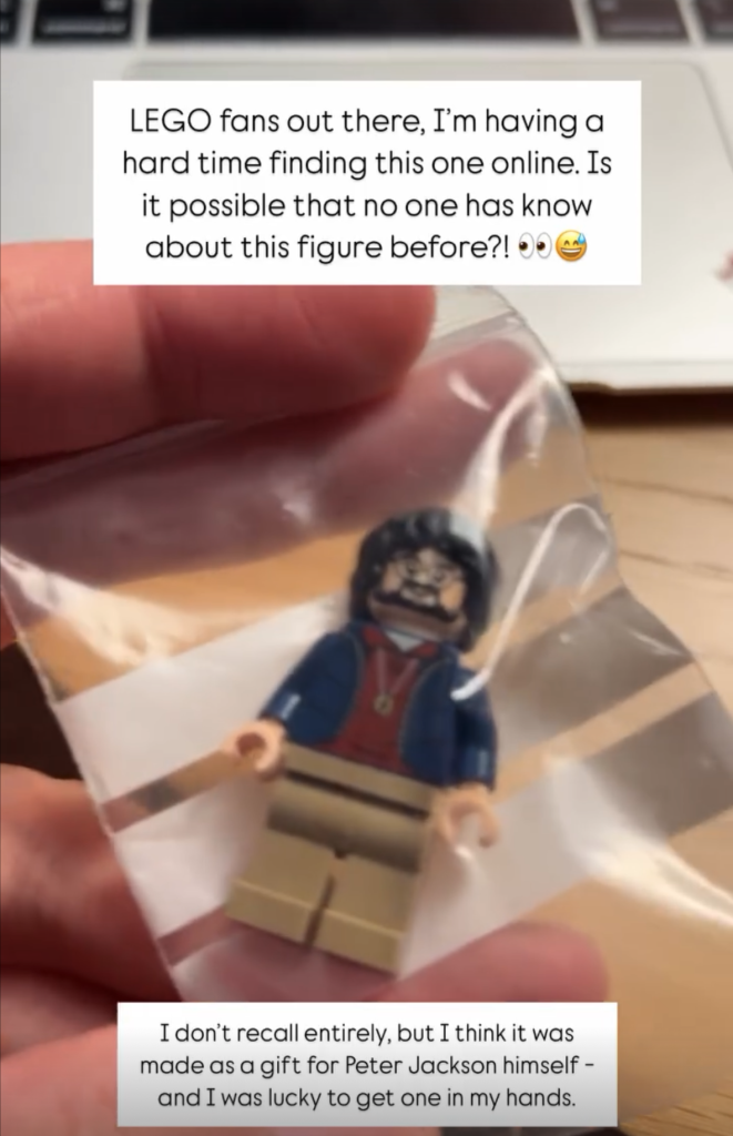 MARCOS BESSA LEGO Peter Jackson Minifigur Instagram 1 661x1024
