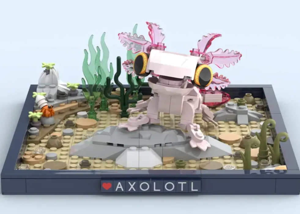 LEGO Ideas dingobricks axolotl