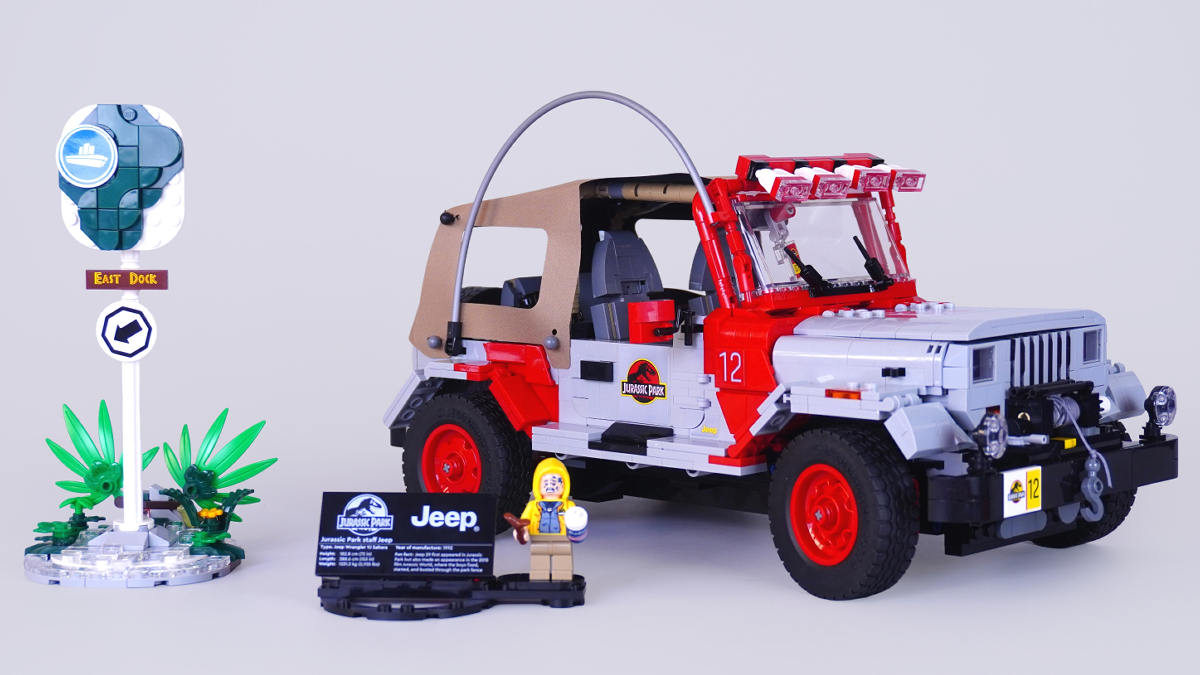 LEGO Jurassic Park Jeep Wrangler set review: who needs dinosaurs?