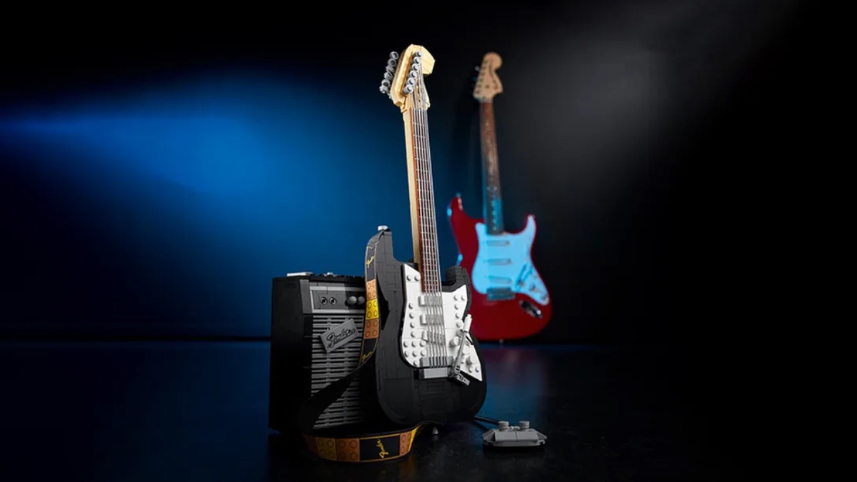 Win a real Fender Stratocaster in new LEGO Ideas contest