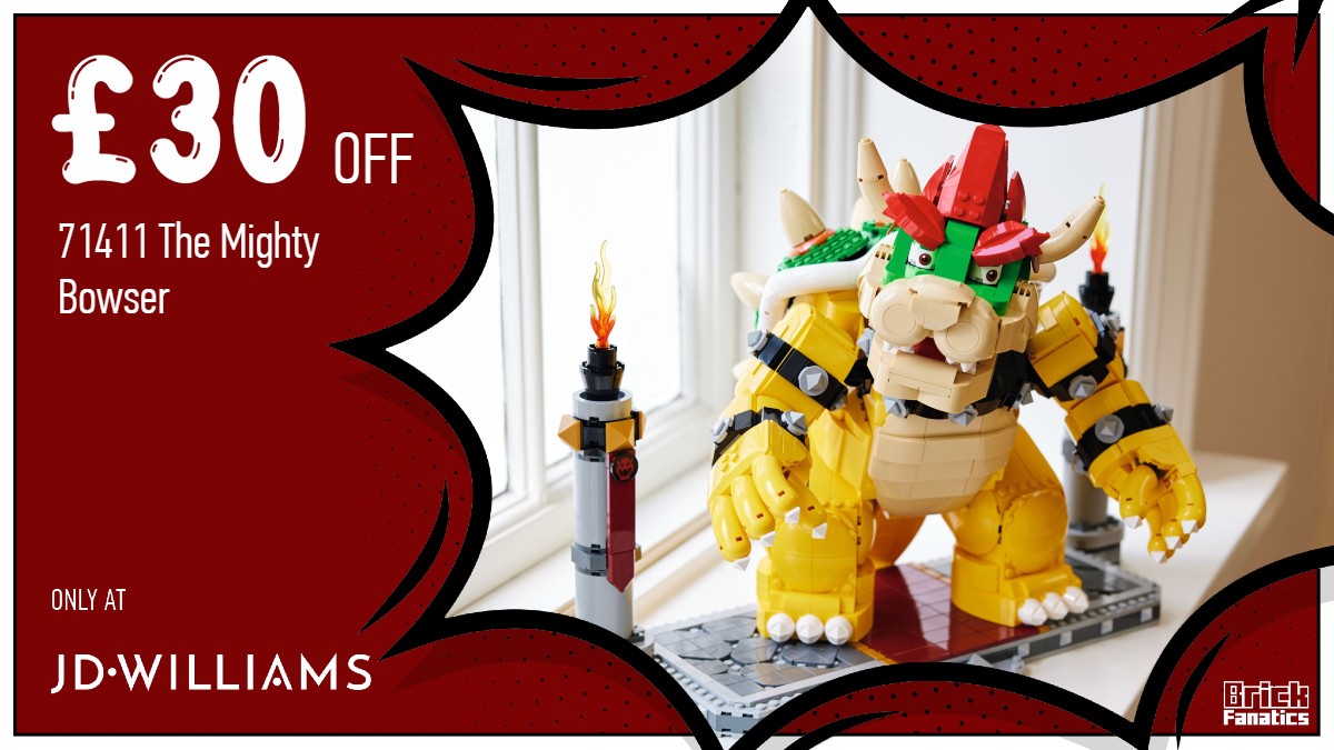 Build an iconic LEGO Nintendo character at a massive discount
