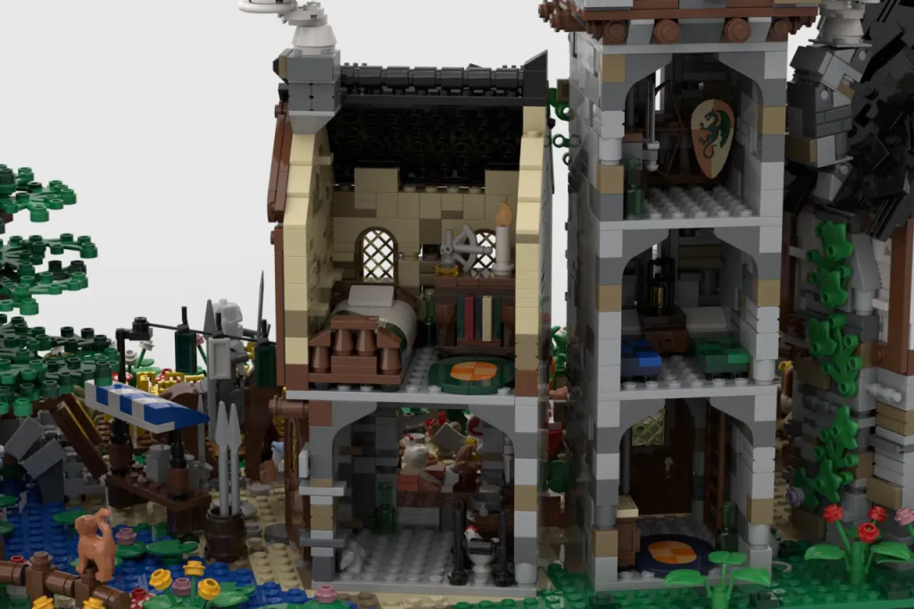 LEGO Ideas Market Village 6 1024x682