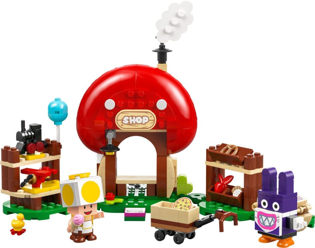 LEGO Super Mario 71429 Nabbit i Toads Shop 1 1024x805
