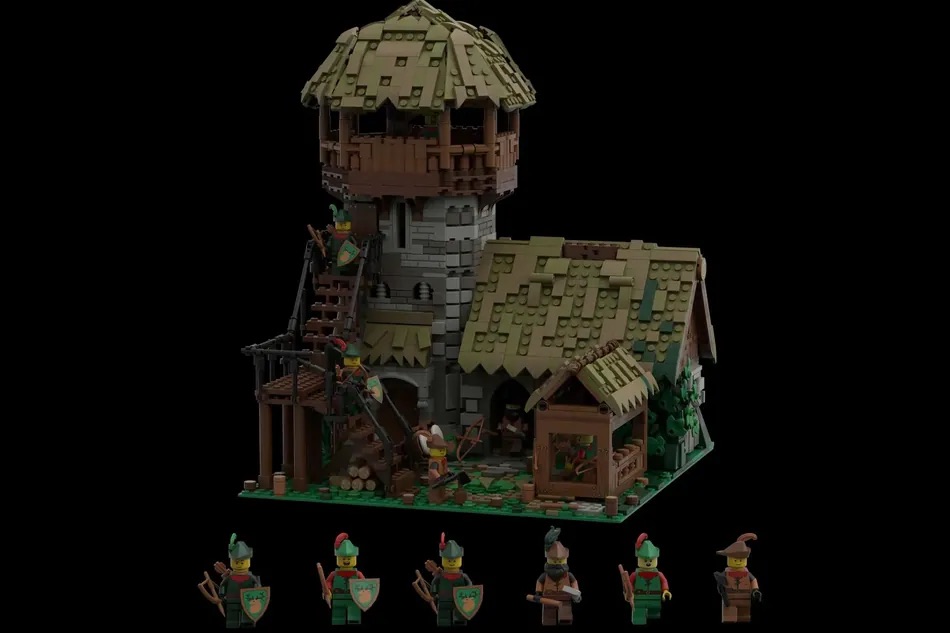 LEGO Ideas Modular Archers Workshop 11