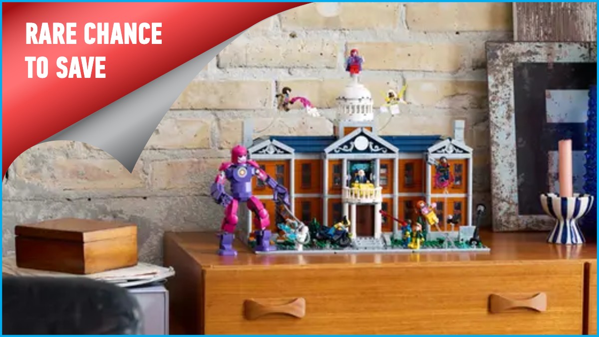 Descuento poco común en LEGO Marvel X-Mansion en Disney Tienda Reino Unido
