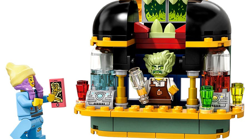 LEGO Hidden Side 40336 Newbury Juice Bar presentado