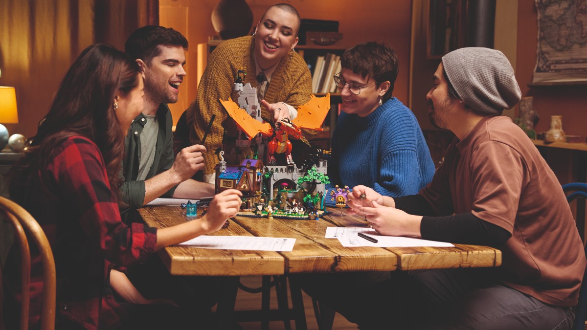Free content is coming for LEGO Ideas 21348 Dungeons & Dragons: Red Dragon's Tale