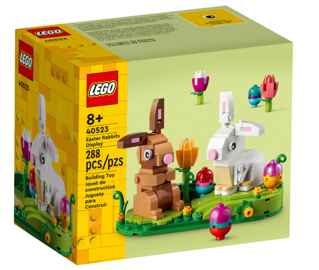 LEGO Seasonal 40523 Easter Rabbits Display box 1024x866