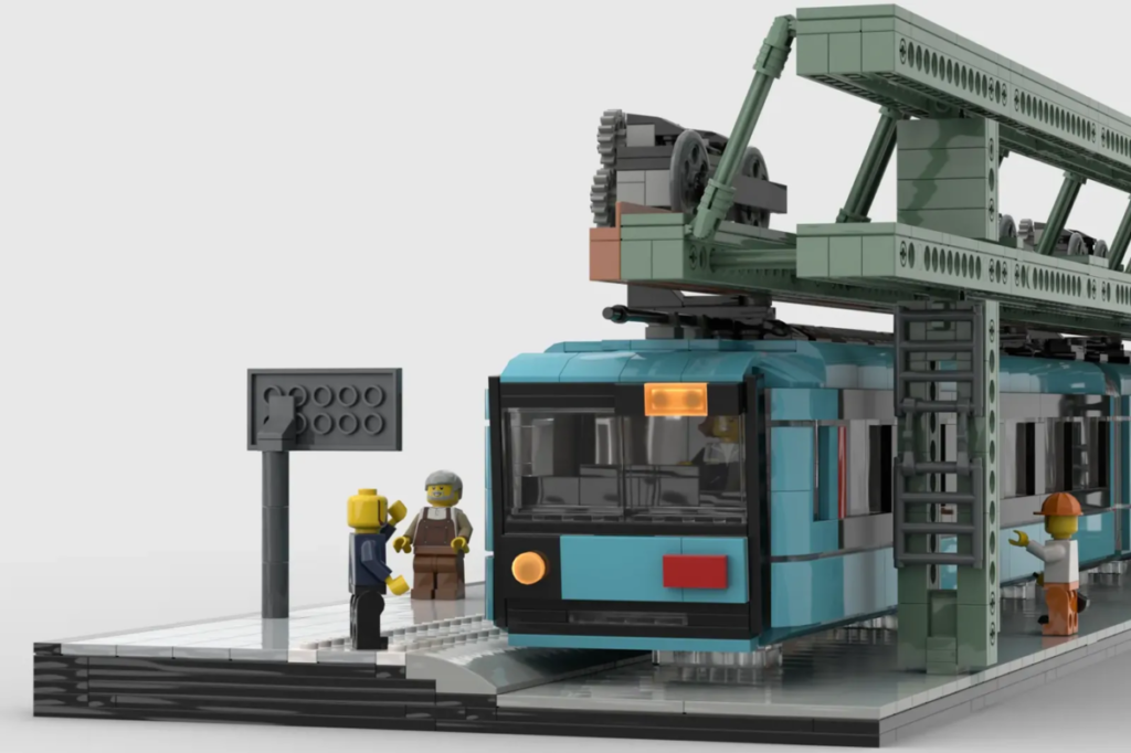 LEGO Ideas Wuppertal Suspension Railway 3 1024x682