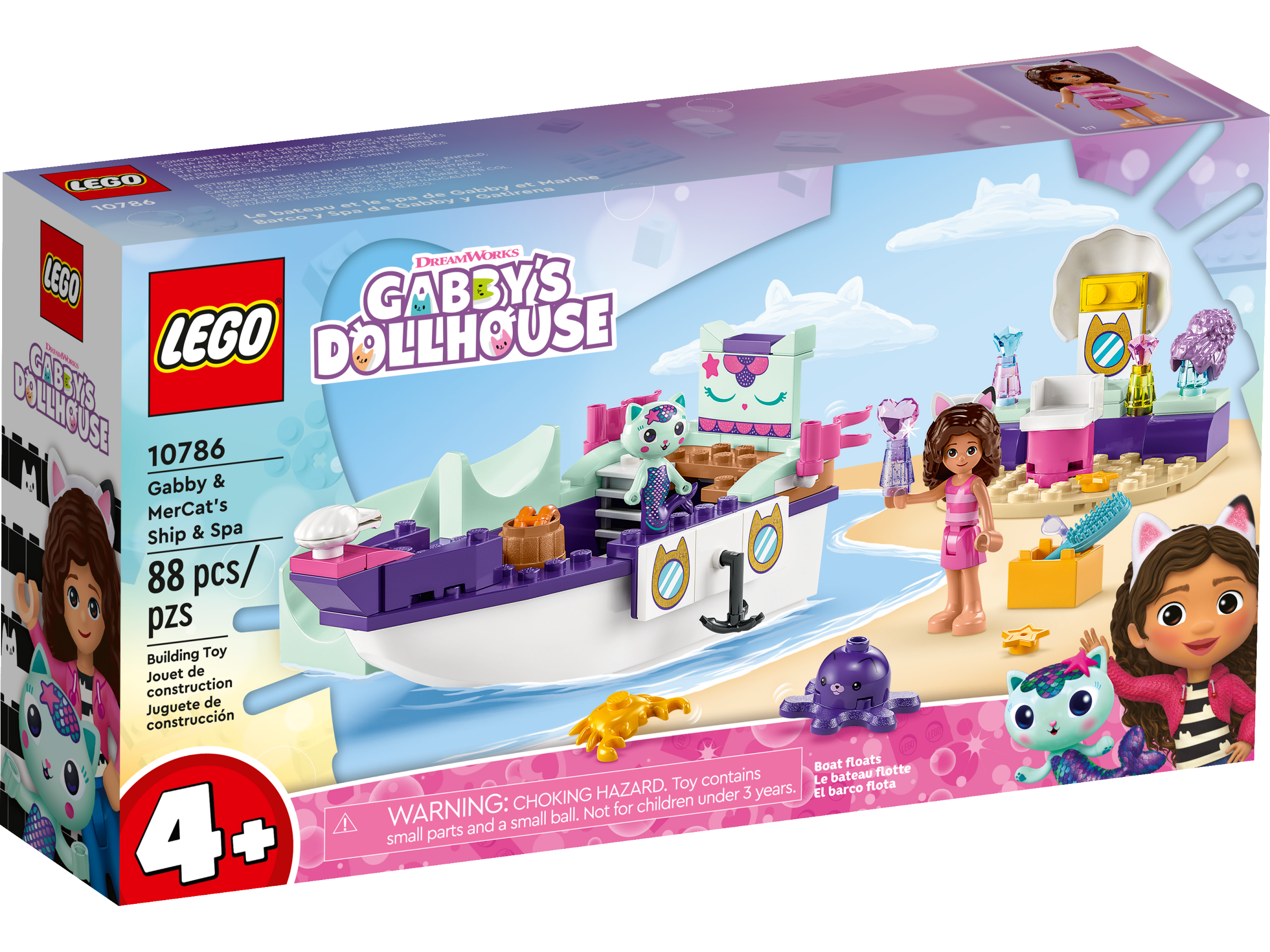 10786 Gabby MerCats Ship Spa