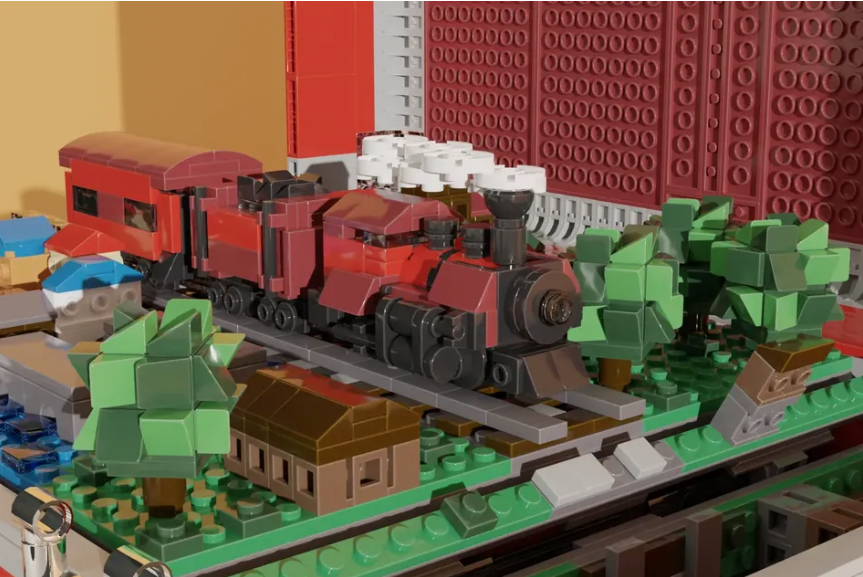 LEGO Ideas Suitcase Express 3
