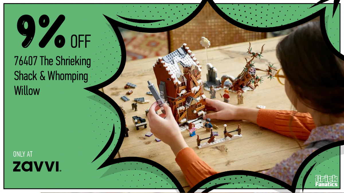 Spar en magisk £7 på LEGO Harry Potter 76407 The Shrieking Shack & Whomping Willow på Zavvi