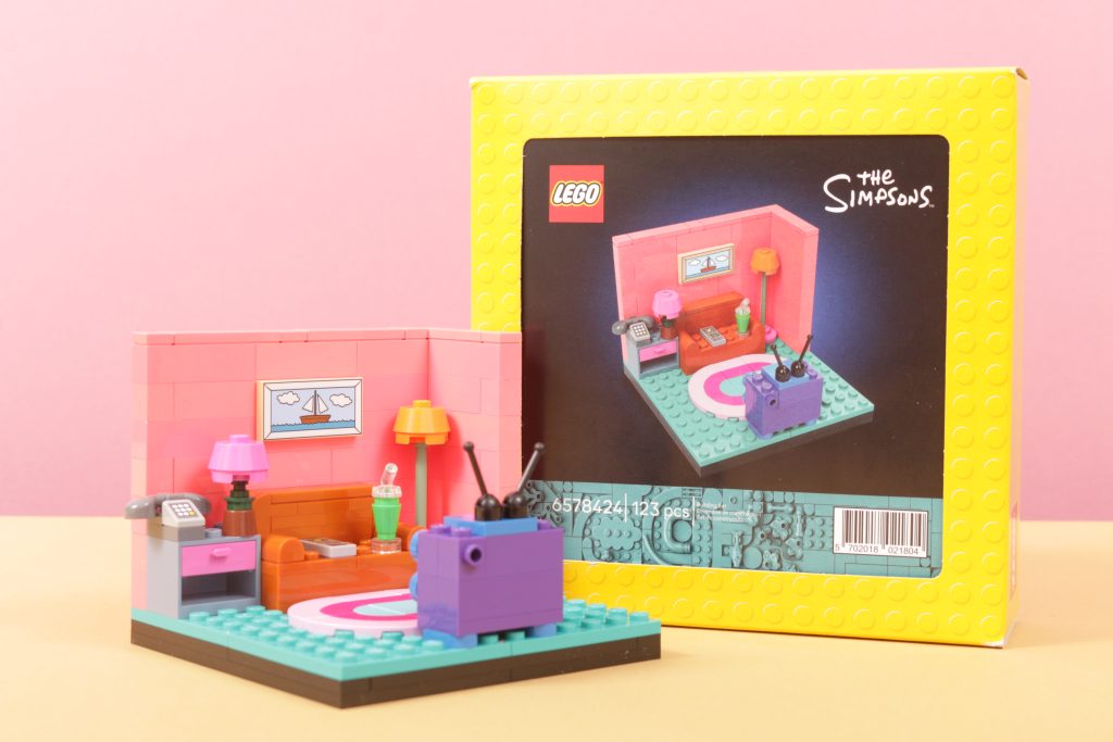 LEGO 5009325 The Simpsons Stue GWP anmeldelse 1 1024x683