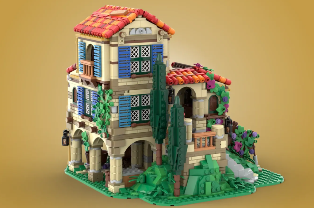LEGO Ideas italienische Villa 2 1024x681