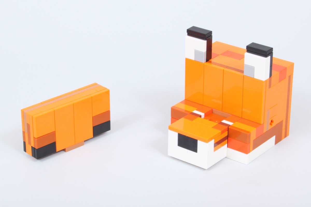 Reseña del set Lego Minecraft 21588 The Fox (12 imágenes, 1200x800)