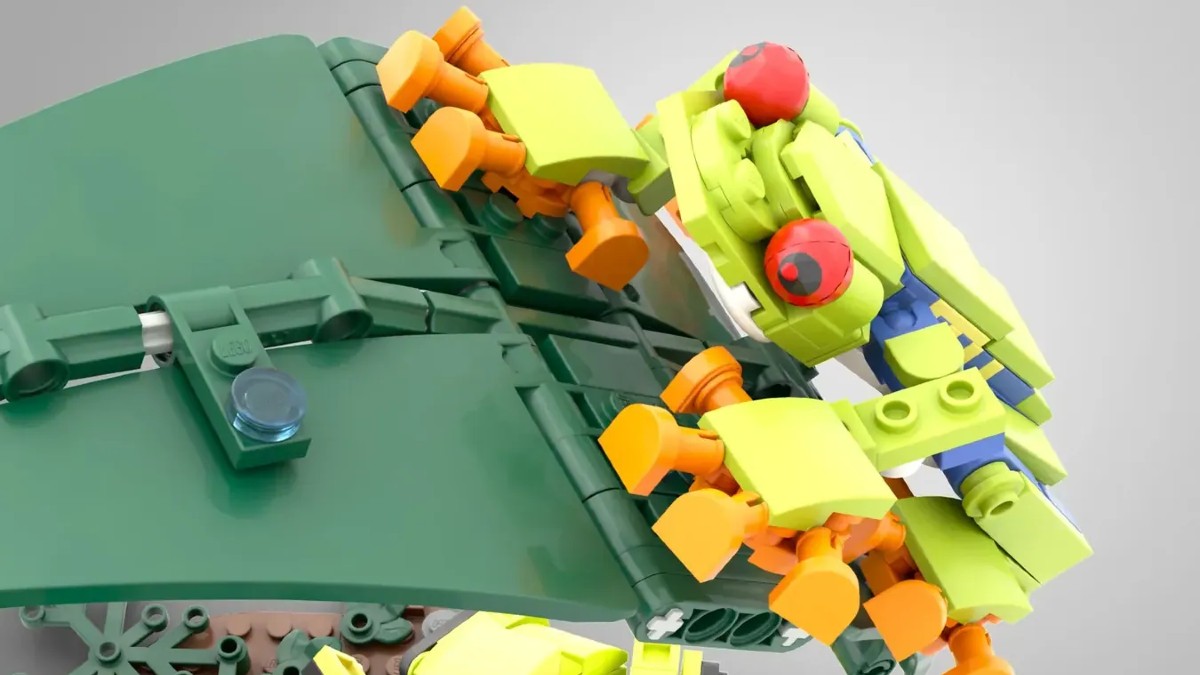 What if LEGO Ideas 21342 The Insect Collection had frogs?
