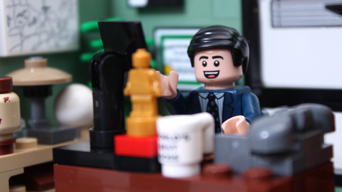 Brie Larson loves LEGO Ideas 21336 The Office as much as you do