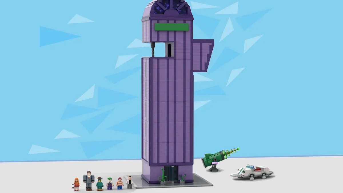 Doofenshmirtz jagt Phineas und Ferb in LEGO Ideas 10K-Club