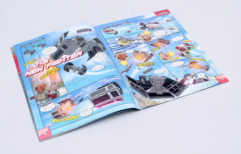 LEGO Star Wars magazine TIE Bomber tease 1 1