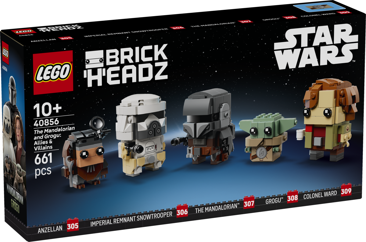 LEGO Star Wars 40856 The Mandalorian und Grogu Verbündete Schurken-Boxvorderseite 1200x794
