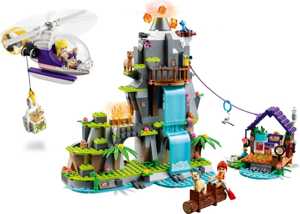 LEGO Friends 41432 Rescate en la selva de montaña de alpacas 4