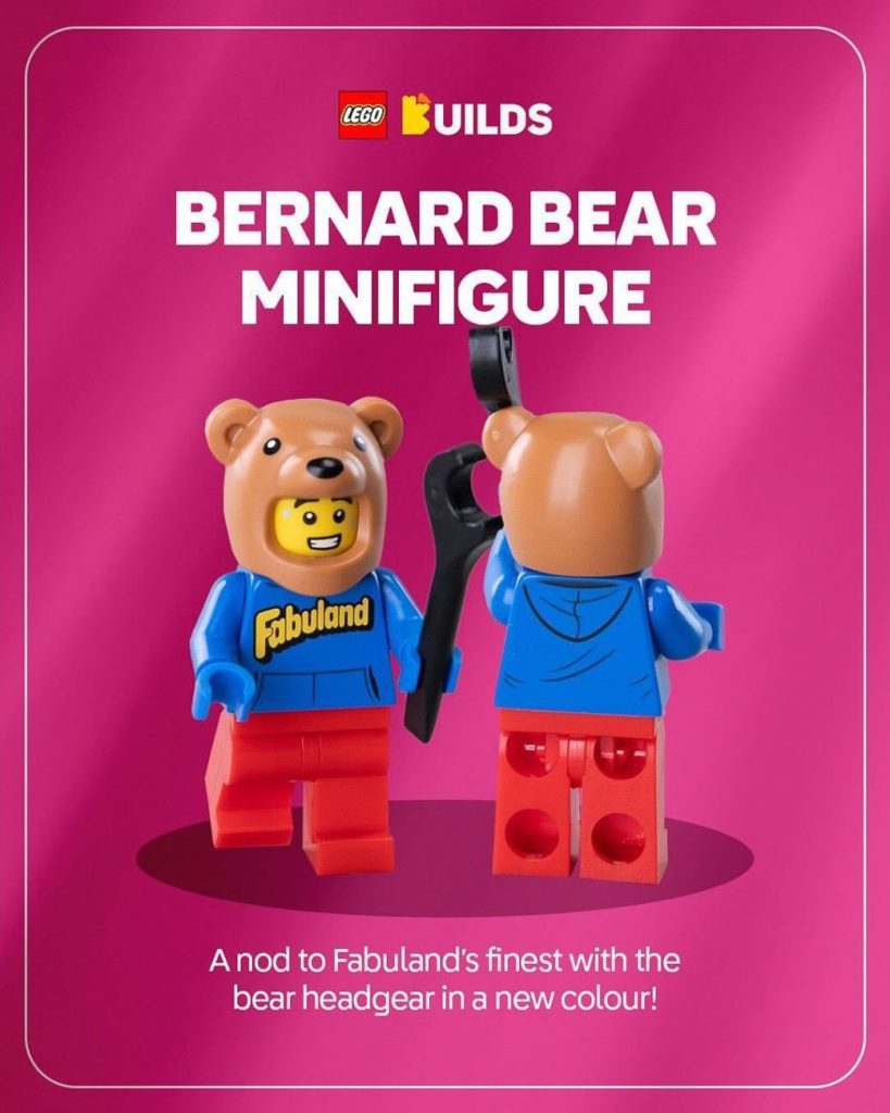 LEGO Ideas 21358 Minifigure Vending Machine Bernard Bear Minifigure 819x1024