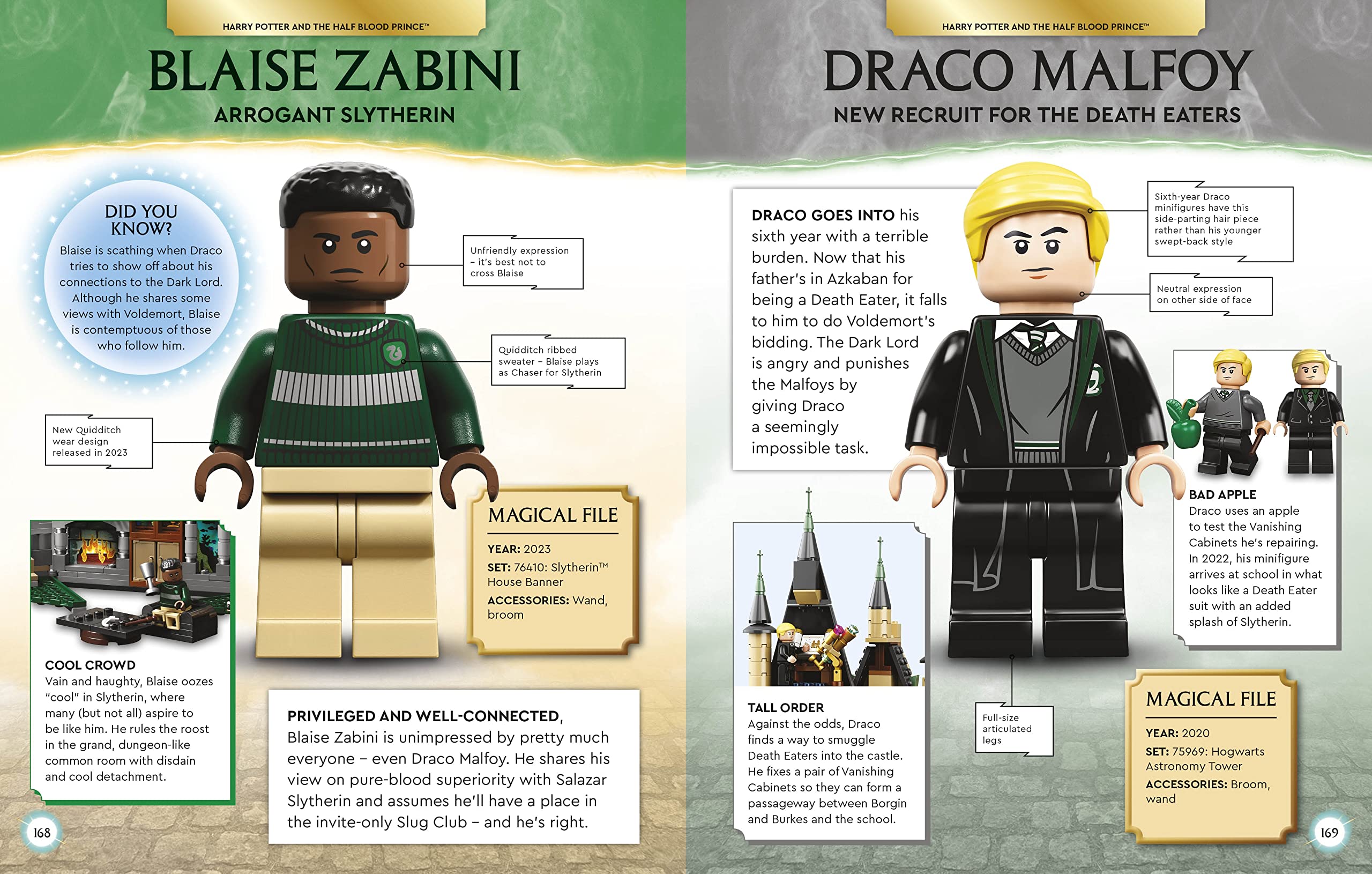 LEGO Harry Potter character encyclopedia new edition page 4