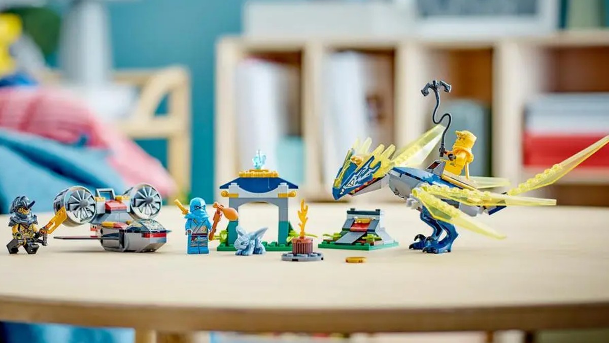 The new bricks of LEGO NINJAGO Dragons Rising 