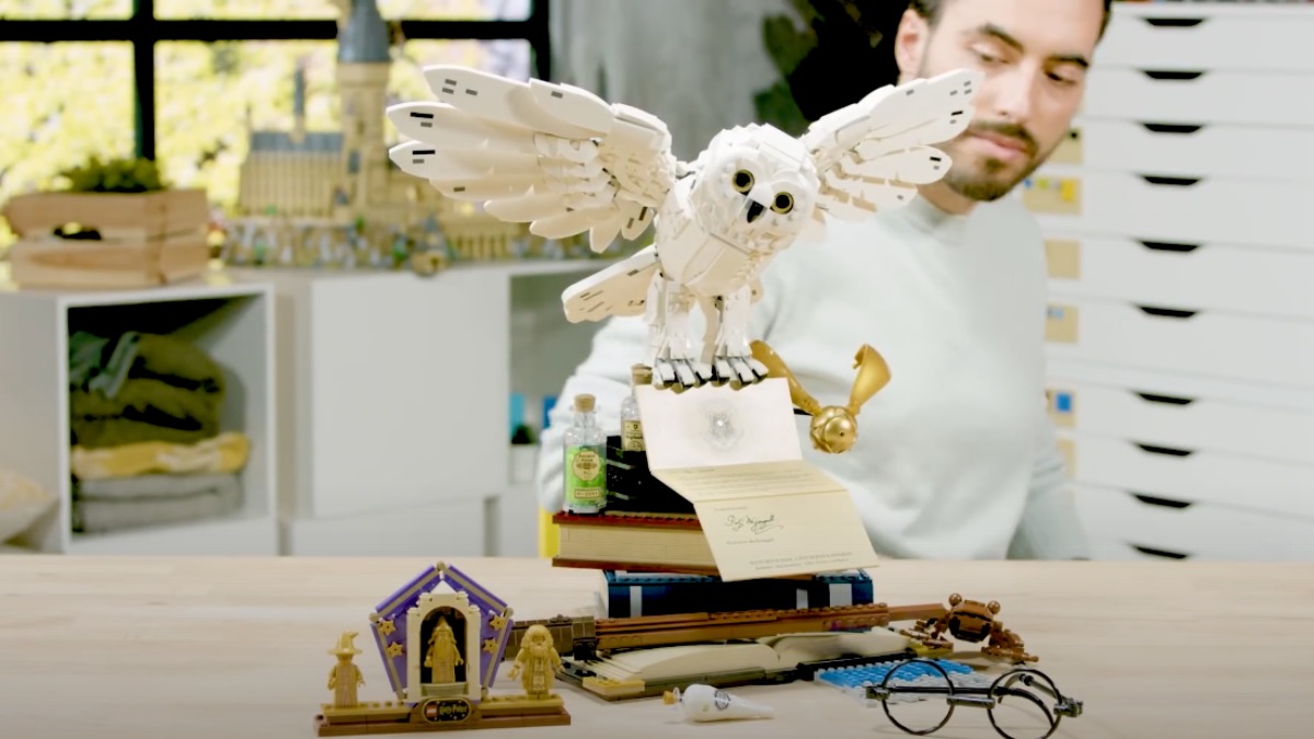 LEGO 76391 Hogwarts Icons Collectors' Edition designer video released