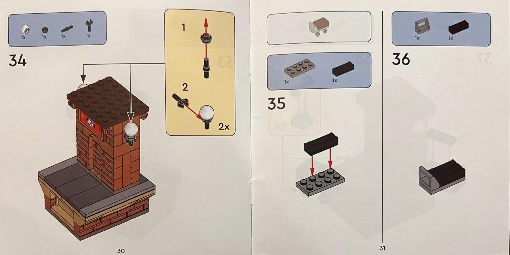 Lego Harry Potter 6541140 Perron 9 driekwart Barnes & Noble instructies 15 1024x512