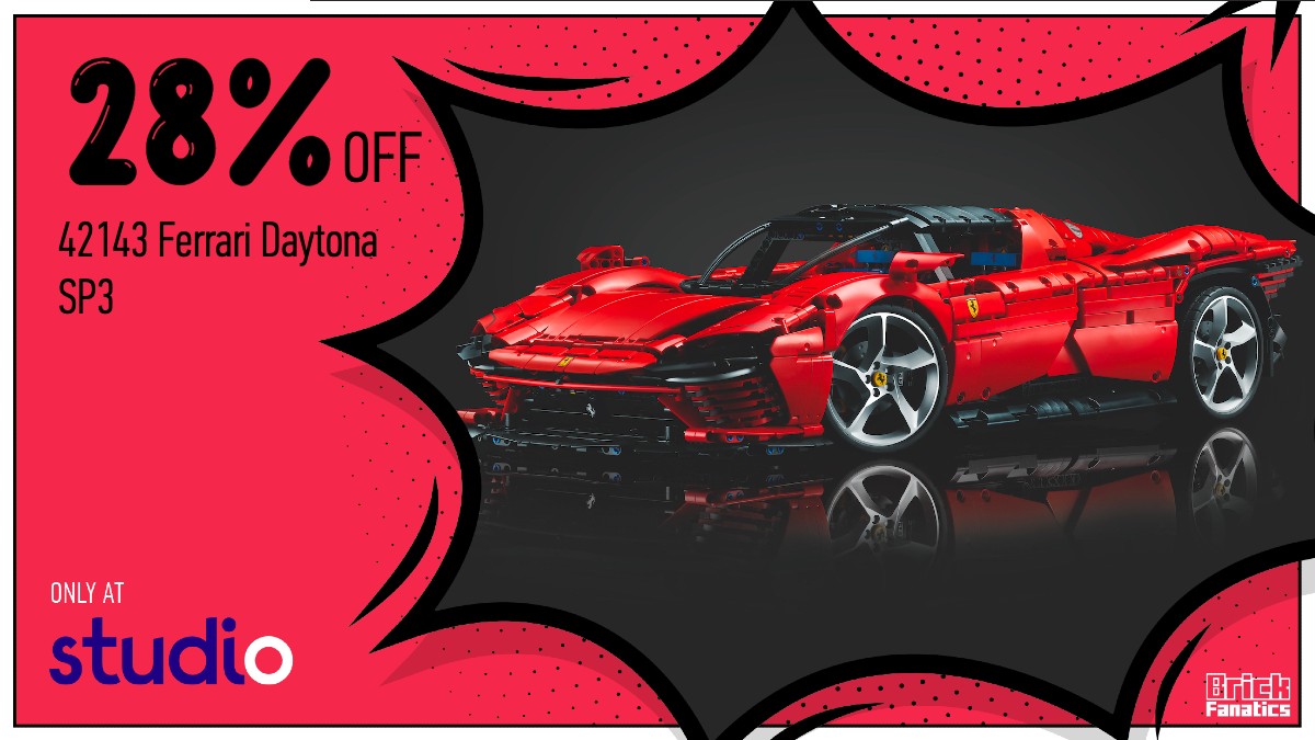Massive 28% saving on LEGO Technic 42143 Ferrari Daytona SP3