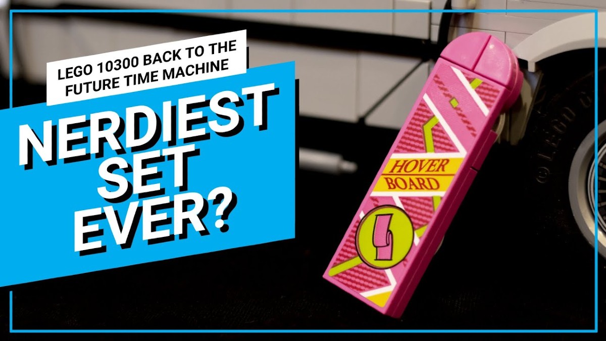 VIideo: LEGO 10300 Back to the Future Time Machine is filled with references