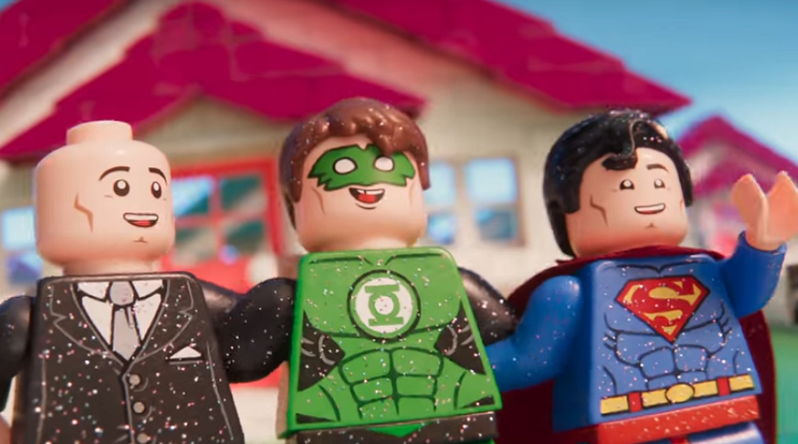 Dentro de la cabina de grabación de LEGO Movie 2 en el clip promocional de Catchy Song
