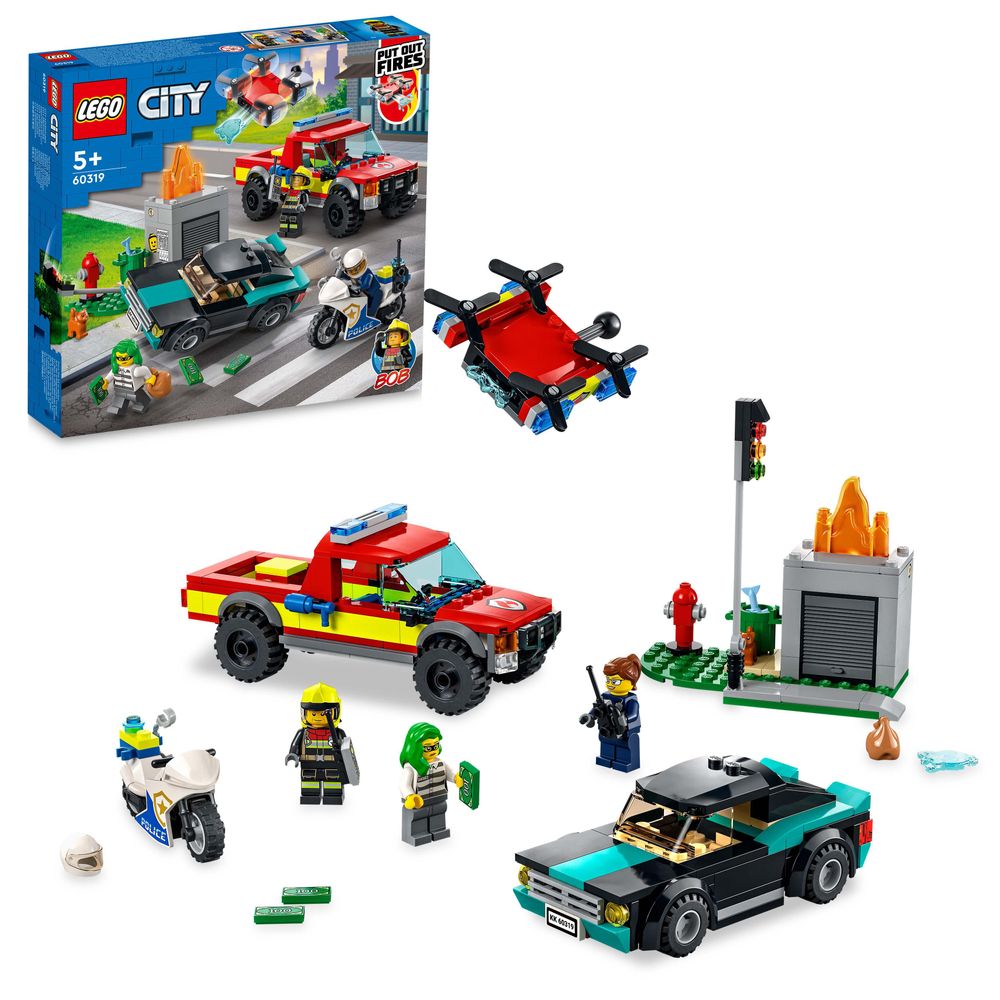 LEGO CITY 60319 Fire Chase 1