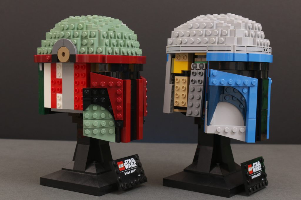 LEGO Star Wars 75408 Capacete Jango Fett 75277 Comparação de capacete Boba Fett 23 1024x683