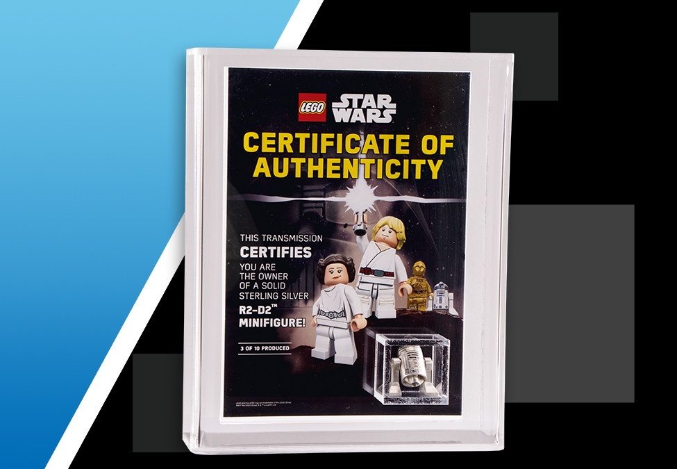 LEGO Star Wars Sorteo VIP de plata esterlina R2 D2 el 4 de mayo de 2023