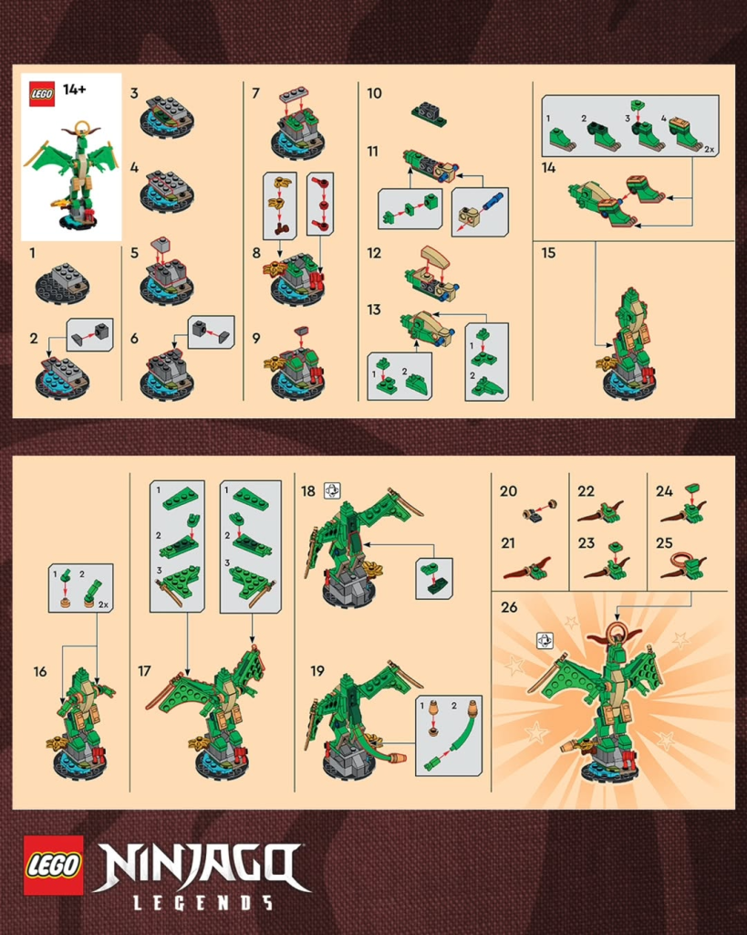 Instrucciones para armar y desarmar LEGO NINJAGO Brickworld Chicago 2 819x1024