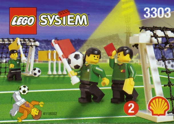 Lego Town 3303 Mål og Linjedommere