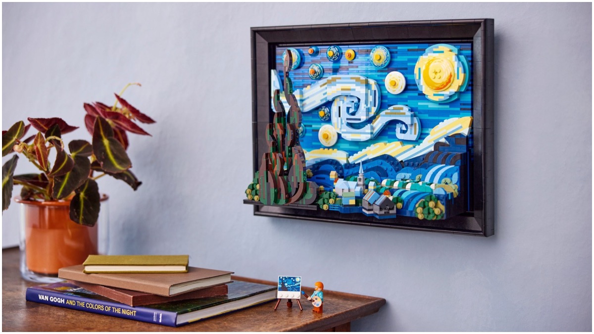 21333 Vincent van Gogh - The Starry Night in stock with John Lewis LEGO discount