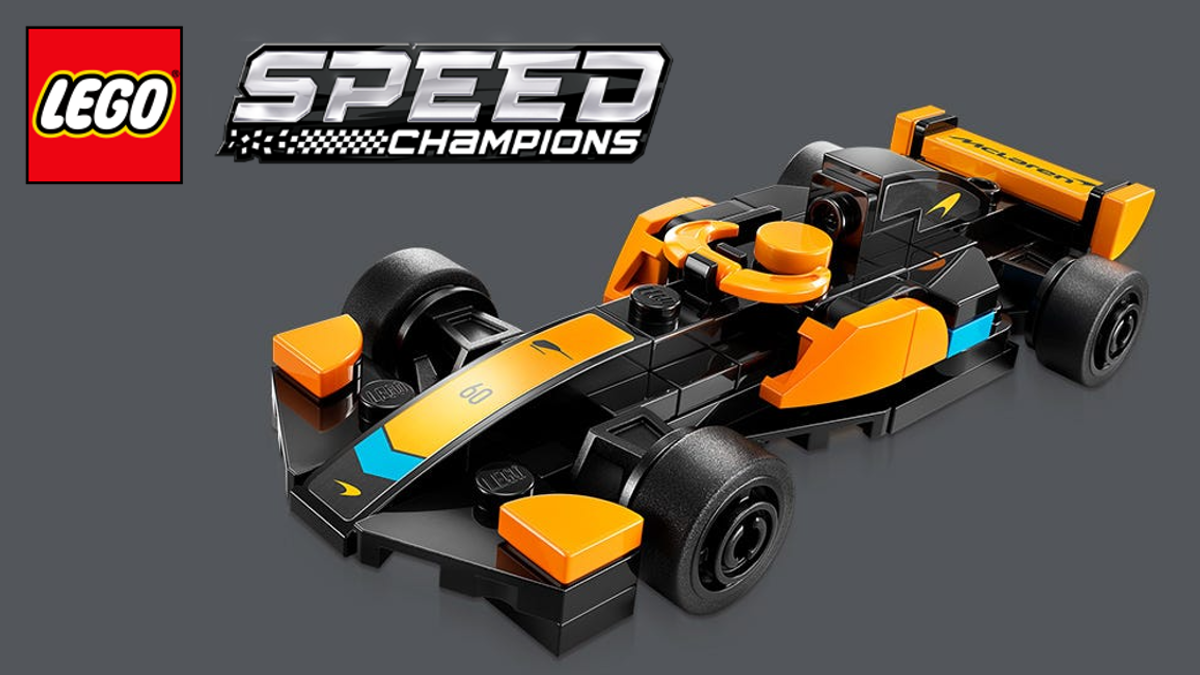 Free LEGO Speed Champions McLaren F1 Car make and take event
