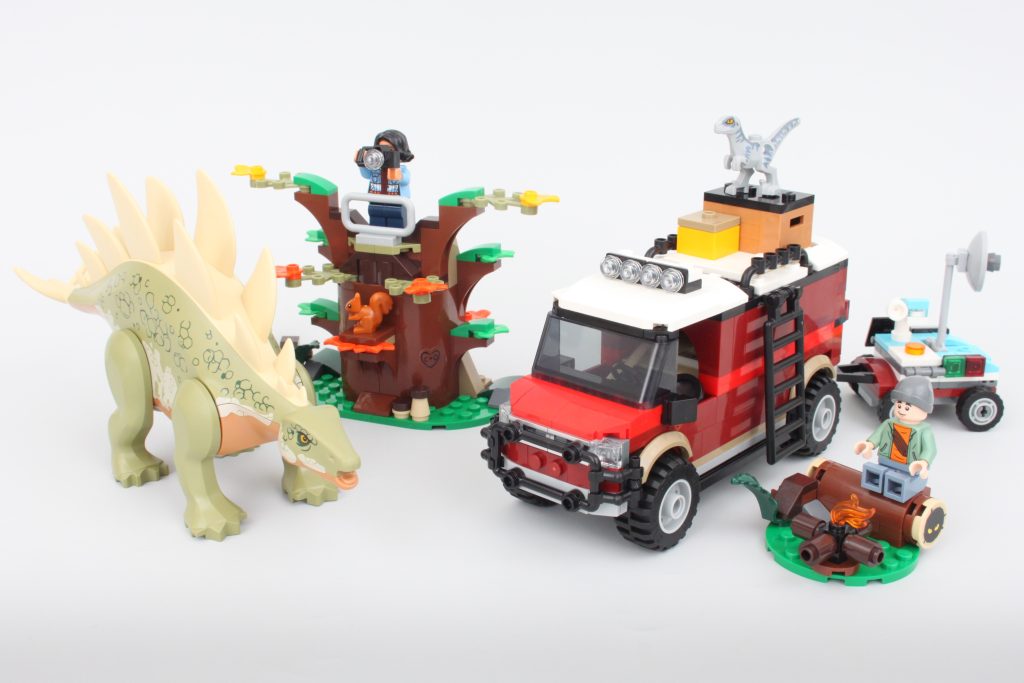 Lego Jurassic World 76965 Stegosaurus-udsigtssted anmeldelse 1 1024x683