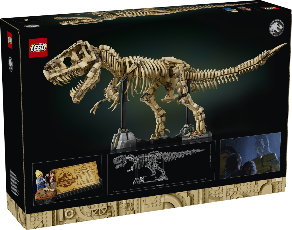 LEGO Jurassic Park 76968 Fossili di dinosauri Tyrannosaurus rex 2 1024x805