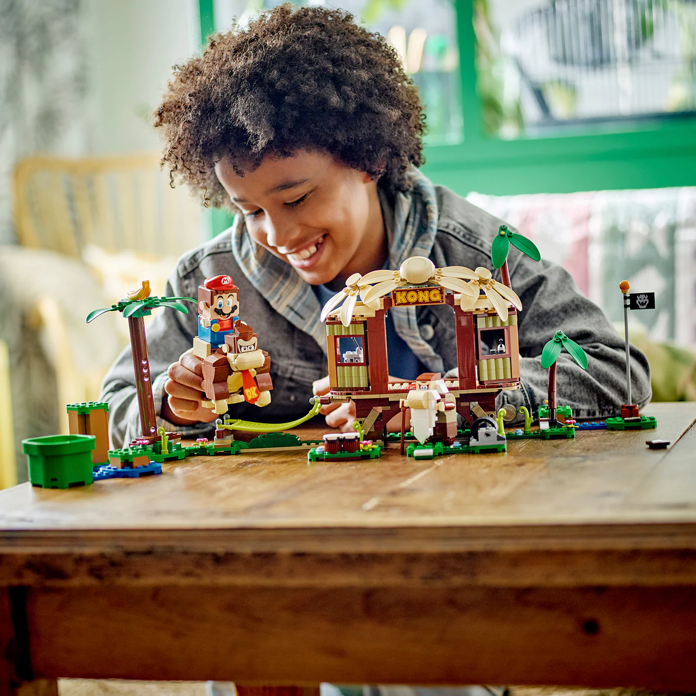 LEGO Super Mario 71424 Set de expansión Casa del árbol de Donkey Kong Estilo de vida 3