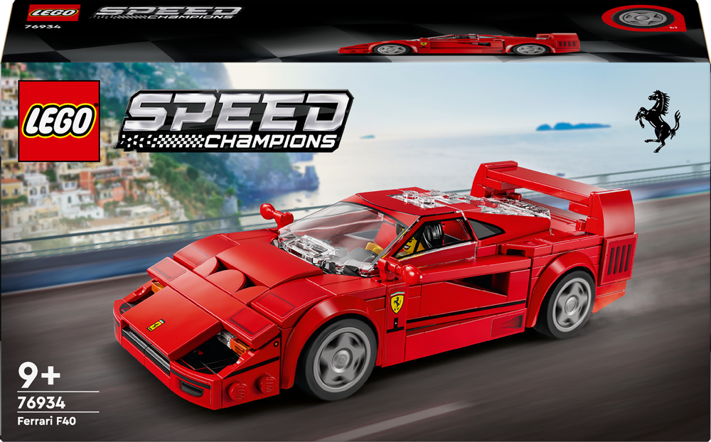 Lego 76934 Ferrari F40 boks