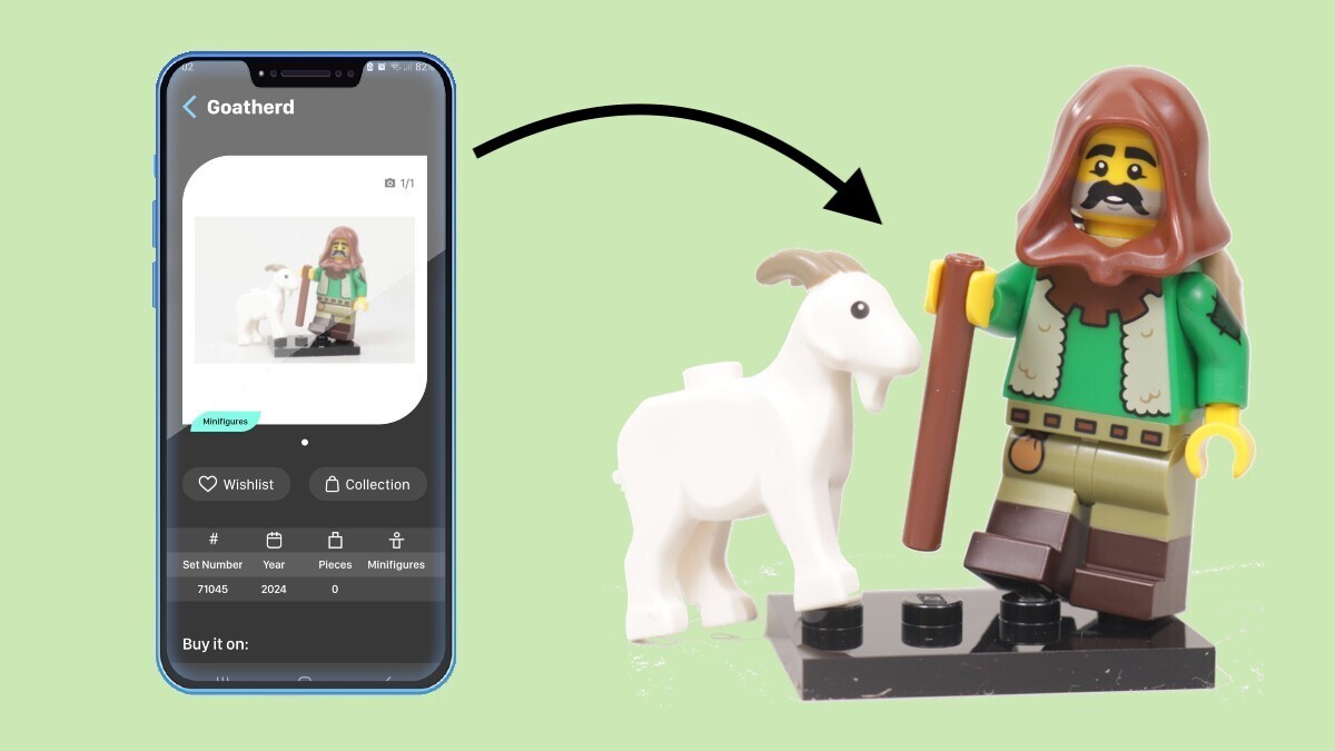 The easiest way to identify LEGO Minifigures Series 25