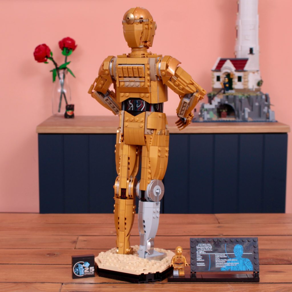 LEGO Star Wars 75398 C-3PO review - Brick Fanatics