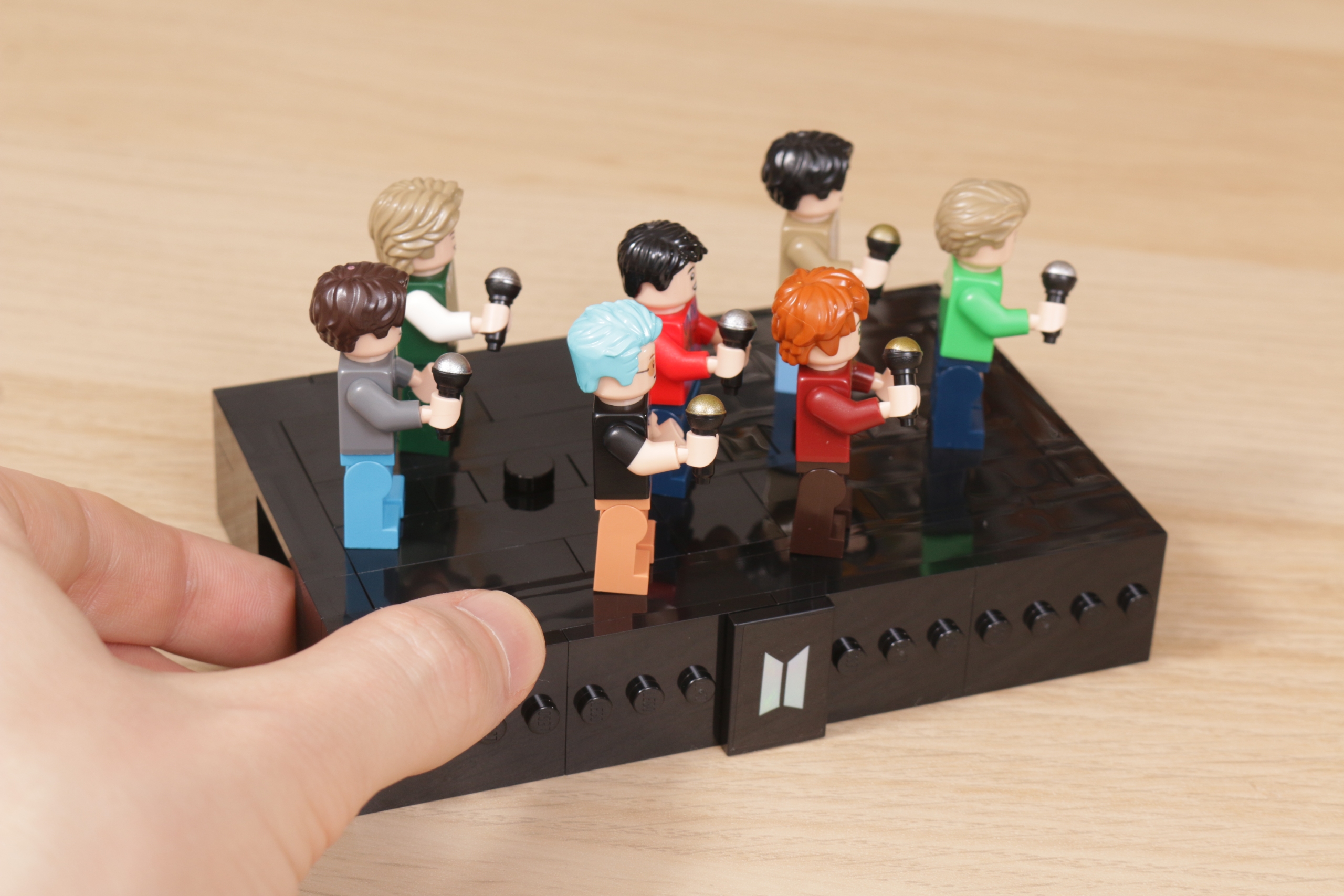 LEGO Ideas 21339 BTS Dynamite Bangtan Boys Jin Suga j hope RM Jimin V Jung Kook review 16 scaled