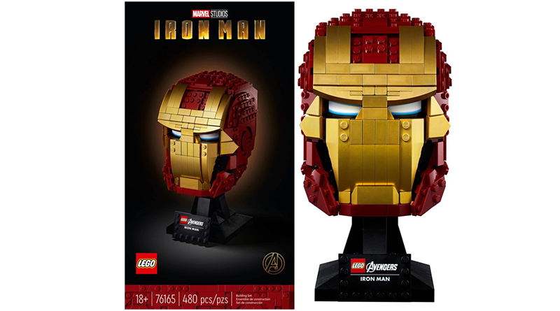 LEGO Marvel 76165 Iron Man Helmet available early at Target