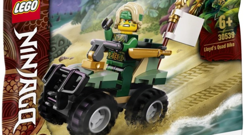LEGO NINJAGO 30539 Lloyd’s Quad Bike freebie available now at LEGO Stores