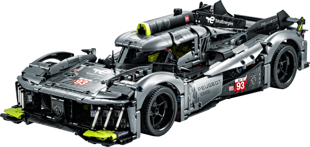 LEGO Technic 42156 Peugeot 9X8 24H Le Mans Hybrid Hypercar 03 1024x487